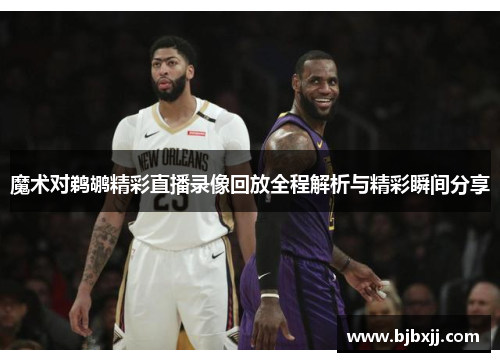 魔术对鹈鹕精彩直播录像回放全程解析与精彩瞬间分享